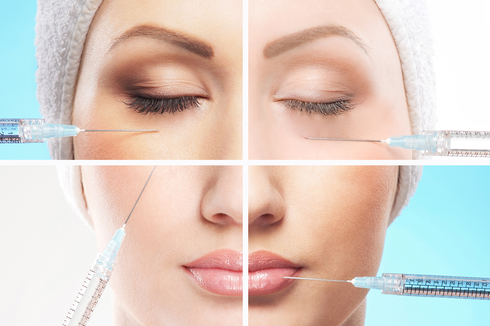 Aesthetic injector performing a dermal filler treatment at Olive Irvine Medical Aesthetic Center